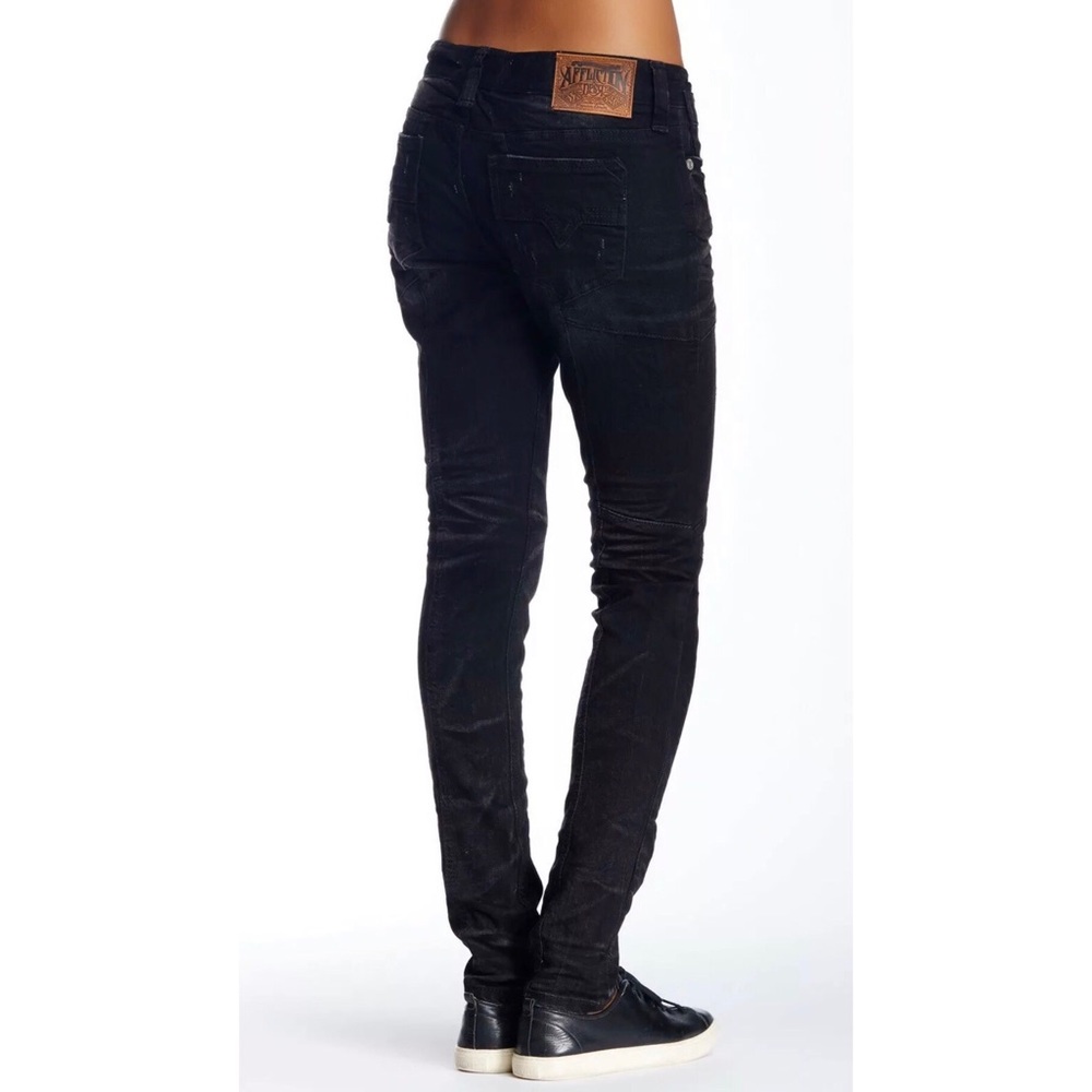 AFFLICTION Women's Denim Jeans RAQUEL BROOKLYN COM - Picture 3 of 9